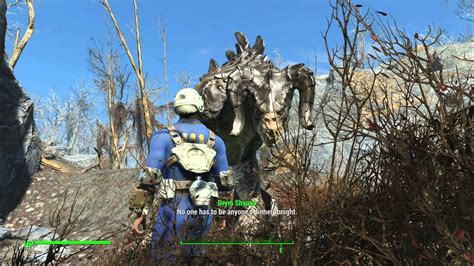 deathclaw hide fallout 4|fallout 4 friendly deathclaw.